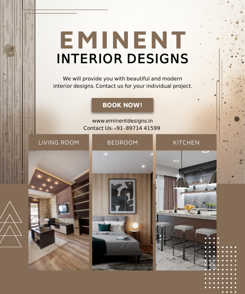 Modern home interior designs in JP nagar