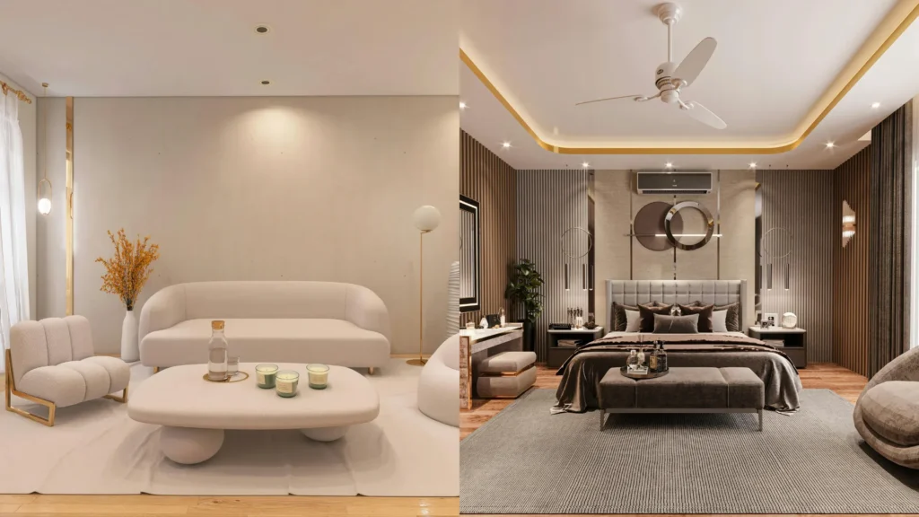 Modern luxury interior designers in Bengaluru